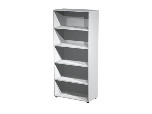 Mobile a giorno alto componibile Artexport 2898 90x44x200 cm - Grigio AR-ST-9