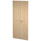 Coppia ante con serratura Artexport in melaminico per mobile alto Presto 80x175 cm rovere - 60075/M/C