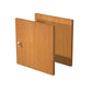 Coppia di antine per libreria componibile Artexport Maxicolor - 32,2x32,2 cm - noce chiaro 2A-MaxC-4
