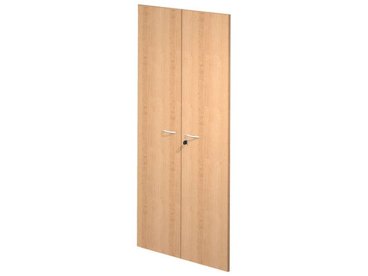 Coppia ante con serratura Artexport in melaminico per mobile alto Presto 80x175 cm faggio - 60075/M/6