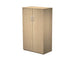 Mobile a giorno medio Artexport Bridge con ante - 80x46x136 cm - rovere BMH+AMH-C