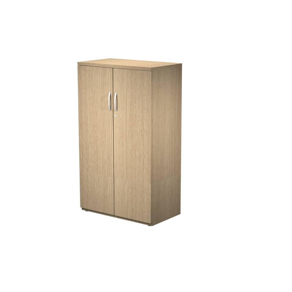 Mobile a giorno medio Artexport Bridge con ante - 80x46x136 cm - rovere BMH+AMH-C