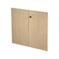 Coppia ante con serratura Artexport in melaminico per mobile basso Presto 80x67 cm rovere - 60067/M/C