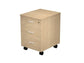 EC - Cassettiera a tre cassetti montata Artexport Presto 41,8x52x59,5 cm rovere - 60019/C
