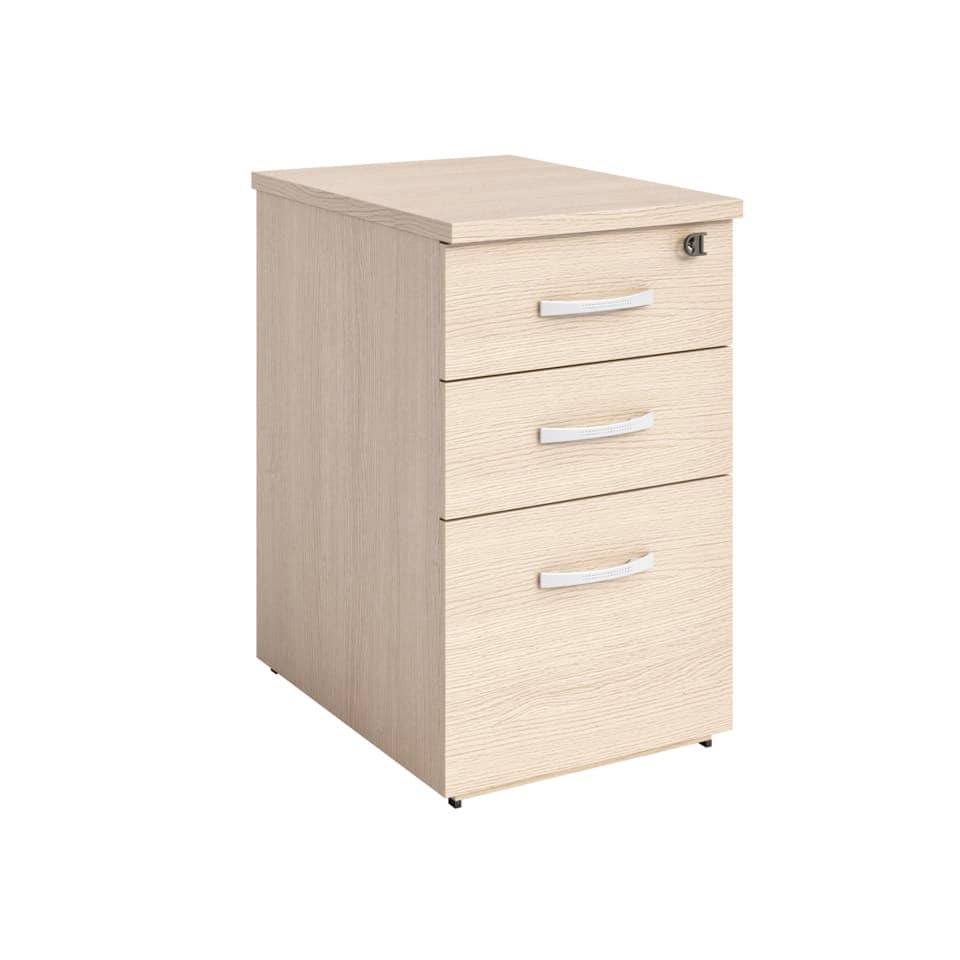 Cassettiera alta 2 cassetti + 1 classificatore Artexport Flex 44x60x73 cm - rovere - CA60+TOP44-C