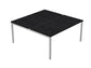 Scrivania Bench doppia senza divisorio Artexport Presto Venere Plus 180x164x72,5 cm nero fras.- 665B/NOPAR/8