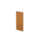 Coppia ante con serratura Artexport in melaminico per mobile alto Presto 80x175 cm noce chiaro - 60075/M/4