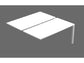 Postazione aggiuntiva doppia Bench per open space Artexport Bridge 140x168x72,5 cm - bianco - BENCH140X2-SEGUITO-3