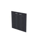 Coppia ante con serratura Artexport in melaminico per mobile basso Presto 80x67 cm nero venato frassino - 60067/M/8