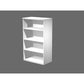 Mobile a giorno medio Artexport Bridge senza ante - 80x46x136 cm - bianco BMH-3