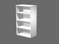 Mobile a giorno medio Artexport Bridge senza ante - 80x46x136 cm - bianco BMH-3