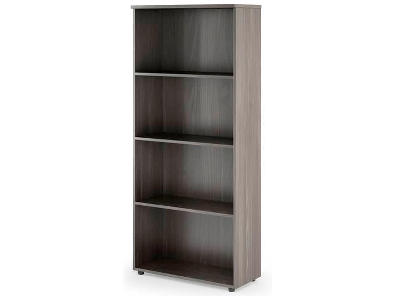 Mobile a giorno alto Artexport Presto 3 ripiani regolabili 80x35x180 cm frassino toscano - 038+039/F