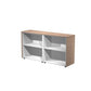 Mobile a giorno basso Artexport Flora doppio 163x43x81,4 cm top e fianchi ciliegio arabis - 930C/K
