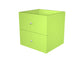 Coppia di cassetti per libreria componibile Artexport Maxicolor 32,5x28,8x32,5 cm - verde neon 2C-MaxC-V