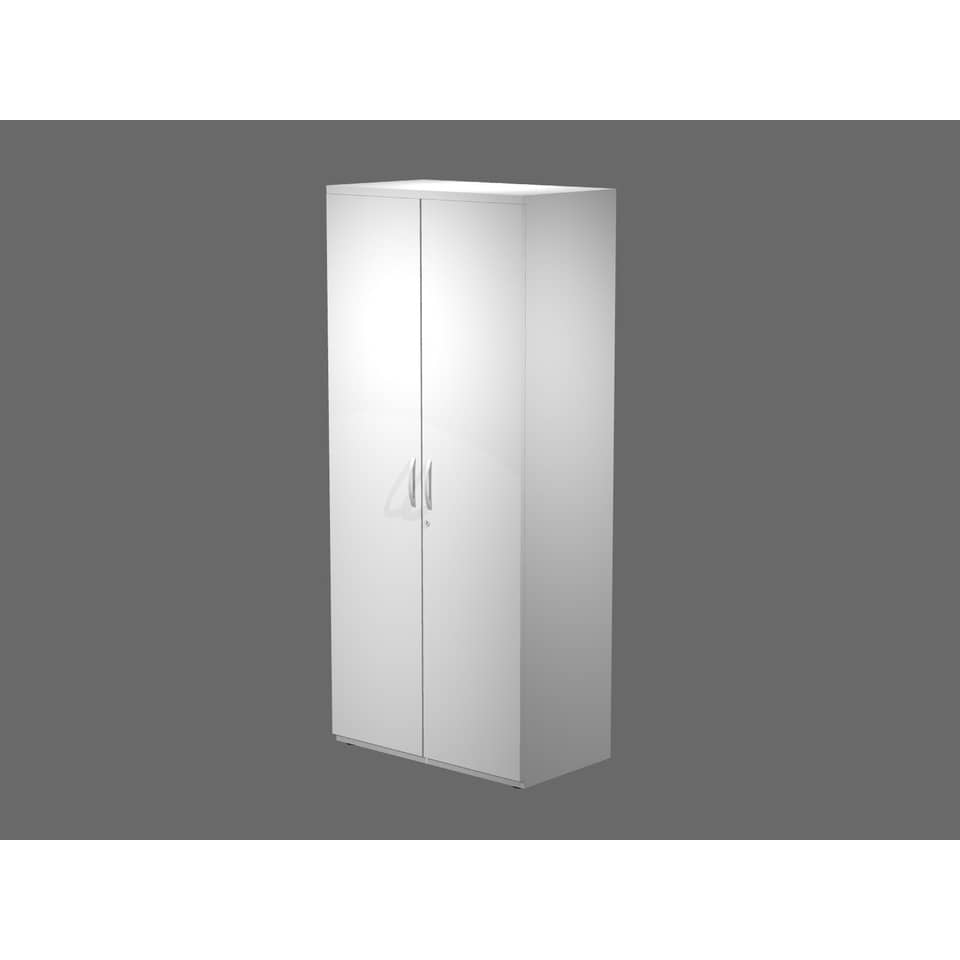 Mobile a giorno alto Artexport Bridge con ante - 80x46x181,8 cm - bianco BH+AH-3