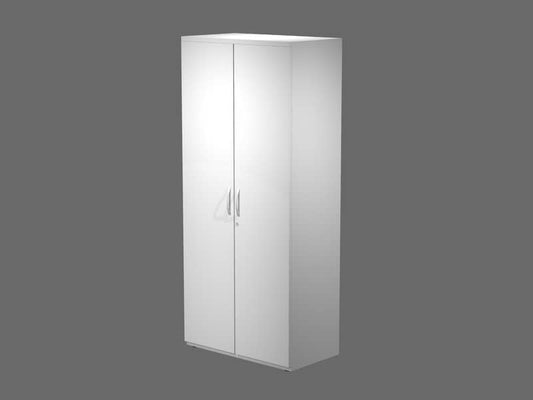 Mobile a giorno alto Artexport Bridge con ante - 80x46x181,8 cm - bianco BH+AH-3
