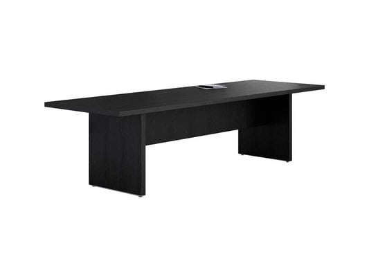 Tavolo riunioni Artexport Flora 220x100x74 cm fianchi legno nero venato frassino - 905/8