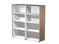 Mobile a giorno alto Artexport Flora doppio 163x43x158,2 cm top e fianchi ciliegio arabis - 937C/K