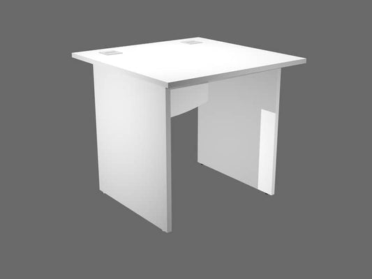 Scrivania Artexport Flex - 80x80x73 cm bianco - fianchi a pannello in melaminico - JPB80-3