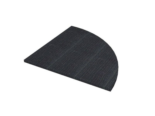 Raccordo a 90° per scrivanie Artexport Presto 80x80 cm nero venato frassino 313/8