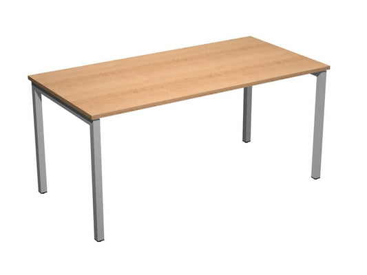 Scrivania Artexport Presto Venere Plus 160x80x72,5 cm piano faggio - gambe in metallo - 66003 + 86711N  + 86308N/6