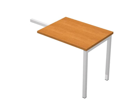 Allungo reversibile dx/sx per scrivania Artexport Presto VenerePlus 80x60x72,5cm noce chiaro - 67001 + 87711N + 86304N/4
