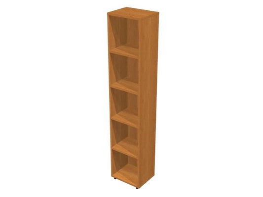 Libreria alta componibile Artexport Protocollo - 40x32x196 cm - Noce chiaro LA-L40-4