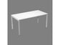 Scrivania Artexport Presto Venere Plus 180x80x72,5 cm piano bianco - gambe in metallo - 66005 + 86711N  + 86309N/3