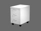 Cassettiera 3 cassetti Artexport Bridge 44x60x60 cm - bianco - C3-3