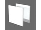 Coppia di dietri per libreria componibile Artexport Maxicolor - 32,2x32,1 cm - bianco - 2R-MaxC-3