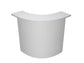 Bancone reception Artexport Presto angolare 90° 96,5x96,5xh115 cm finitura grigio - pannello in metallo - BA /9