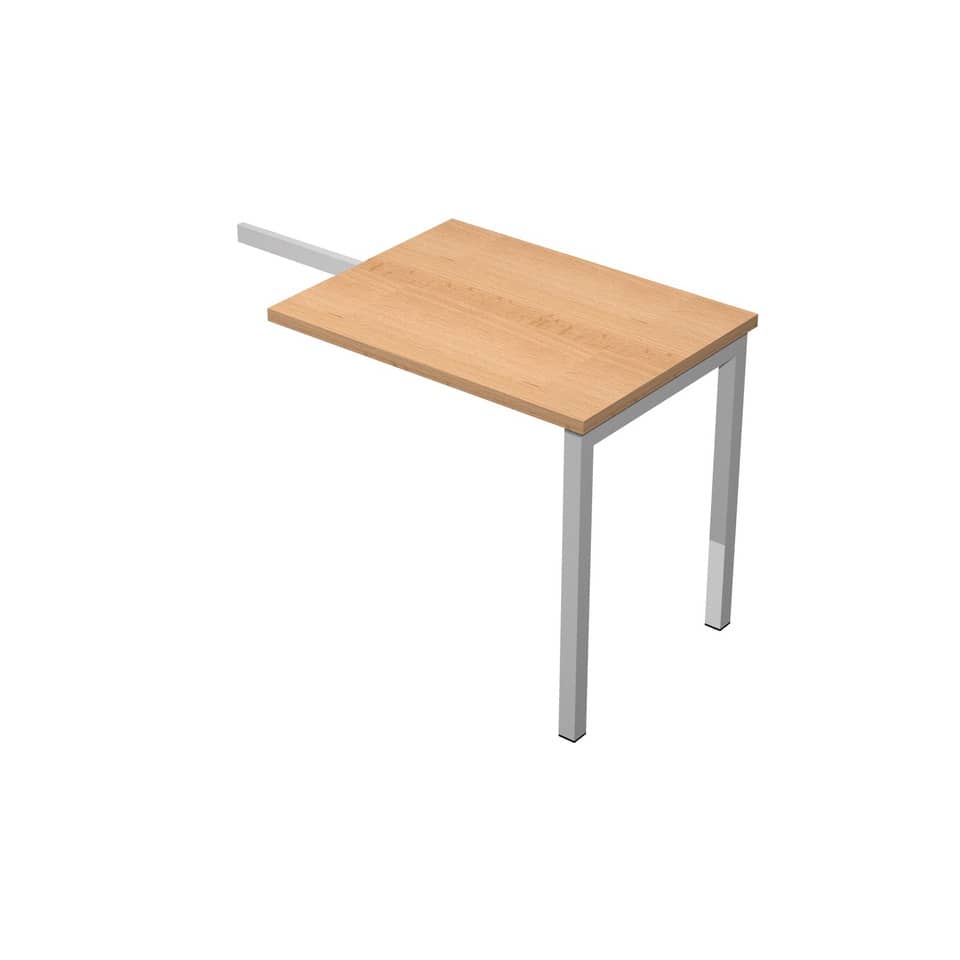 Allungo reversibile dx/sx per scrivania Artexport Presto Venere Plus 80x60x72,5 cm faggio - 67001 + 87711N + 86304N/6