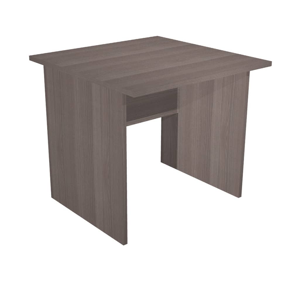 Scrivania Artexport Presto 80x80xH.72 cm - fianchi melanimico spessore 22 mm - frassino toscano - 001 + 60111/F