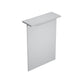 Bancone reception Artexport Presto lineare 80x30x115h cm grigio RB/80/9