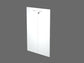 Coppia ante con serratura Artexport in melaminico per mobile medio Presto 80x115 cm bianco - 60069/M/3