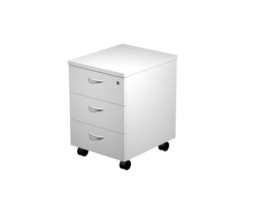 EC - Cassettiera a tre cassetti montata Artexport Presto 41,8x52x59,5 cm grigio 60019/9