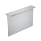 Bancone reception Artexport Presto lineare 160x30x115h cm grigio RB/160/9