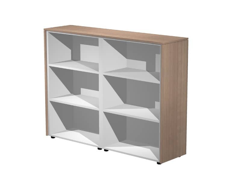 Mobile a giorno medio Artexport Flora doppio 163x43x119,8 cm top e fianchi ciliegio arabis -  935C/K