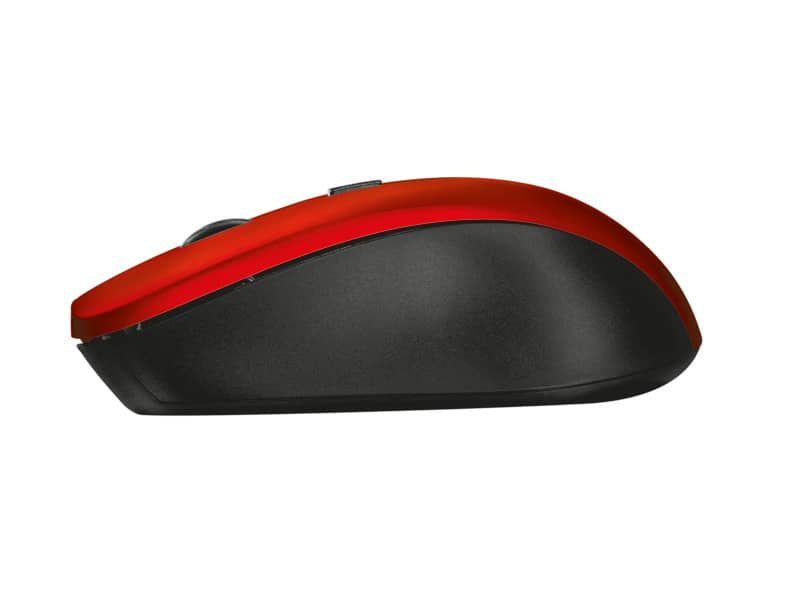 Mouse wireless Trust Mydo Silent Click  rosso - 21871