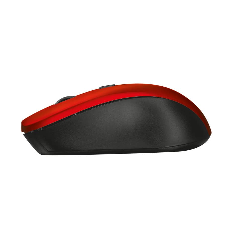 Mouse wireless Trust Mydo Silent Click  rosso - 21871