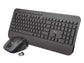Set tastiera e mouse Trust Mezza  nero - 23396