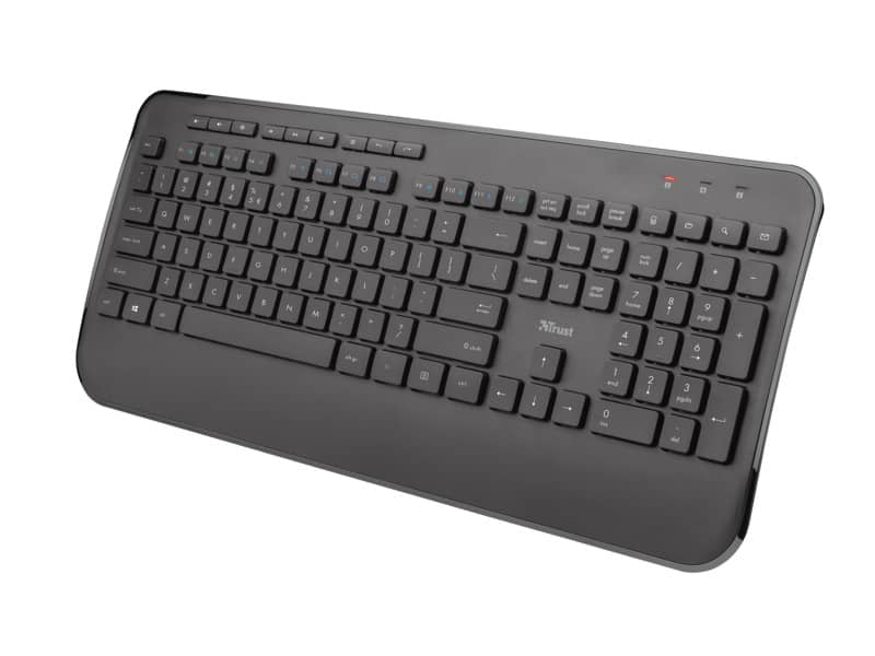 Set tastiera e mouse Trust Mezza  nero - 23396