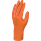 Guanti monouso Delta Plus Veniplus V1500 arancio 27 cm nitrile non talcato taglia 7/8  Conf. 50 pezzi - V150007
