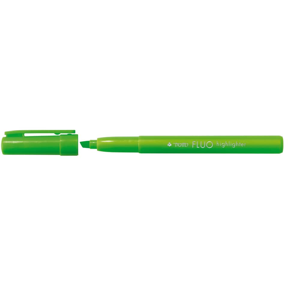 Evidenziatori TRATTO Fluo punta a scalpello 1-5 mm verde Conf. 12 pezzi - 733002