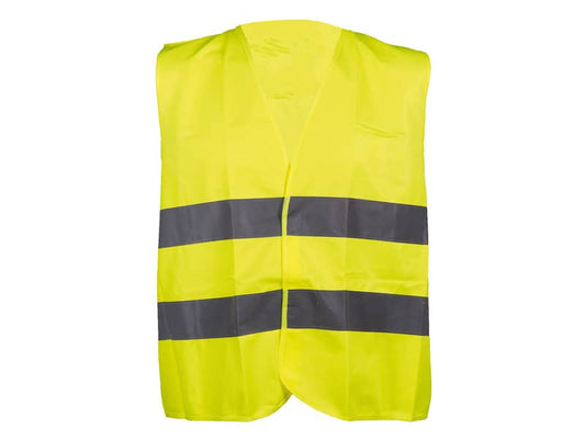 Gilet catarifrangente Iternet poliestere 125 gr/mq giallo fluo S31235