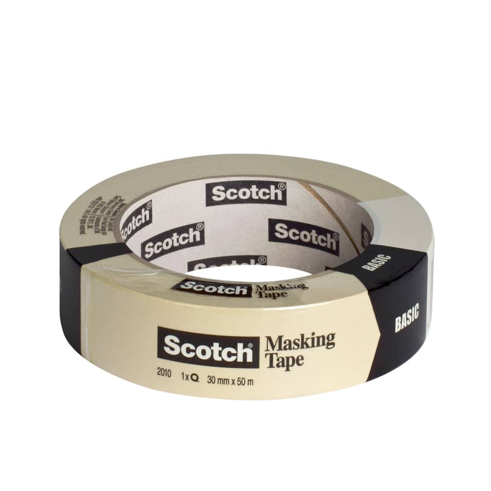 Nastro per mascheratura Scotch® Basic beige 18 mm x 50 mt - 2010-A