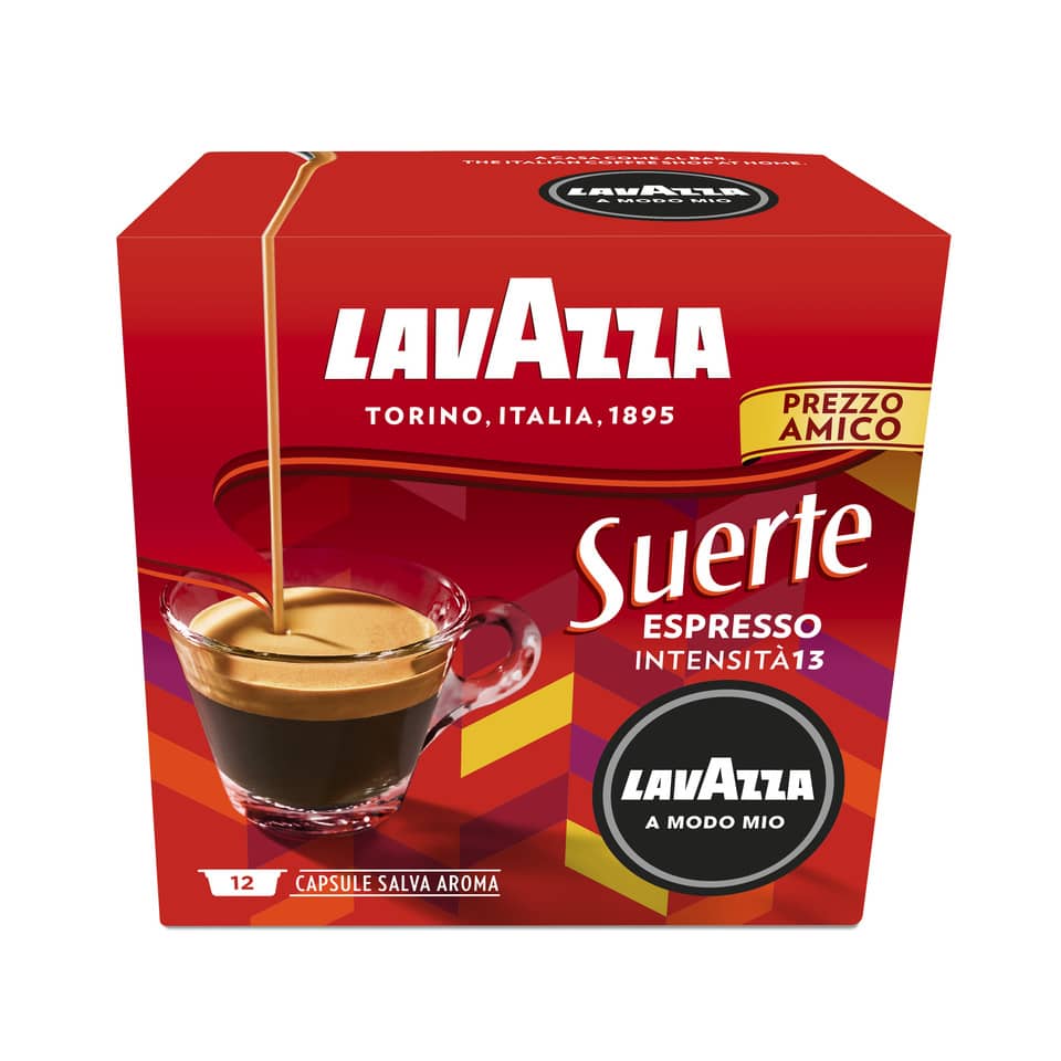 Caffè in cialde Lavazza A Modo Mio Suerte Conf. 12 cialde - 8891