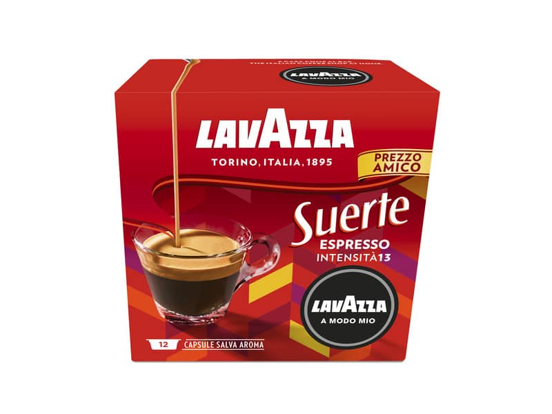 Caffè in cialde Lavazza A Modo Mio Suerte Conf. 12 cialde - 8891