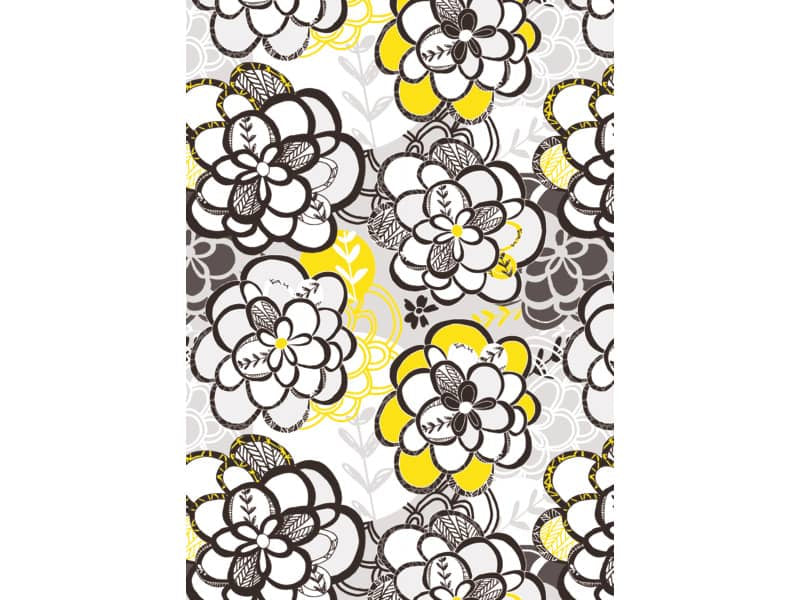 Carta da regalo Kartos Everyday Contemporary 70x100 cm mod. Flower Power Conf. 10 fogli - 18880800B10