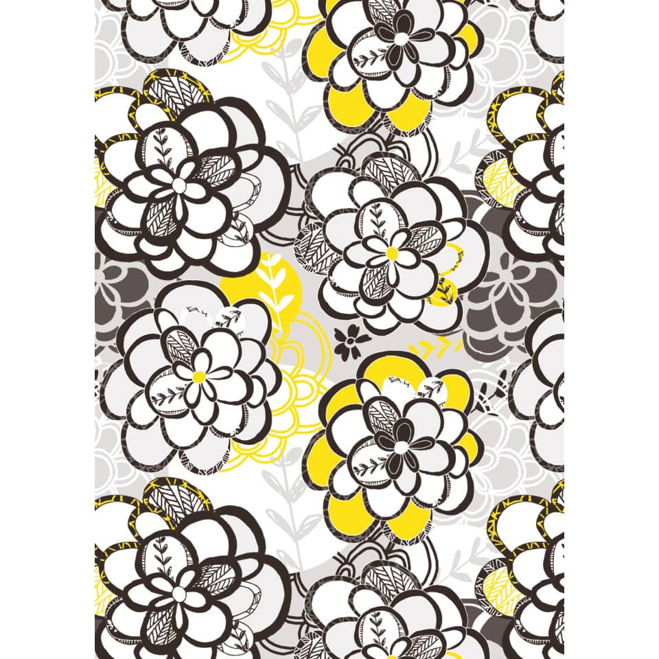 Carta da regalo Kartos Everyday Contemporary 70x100 cm mod. Flower Power Conf. 10 fogli - 18880800B10